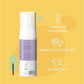 kin+kind Waterless Dry Shampoo for Dogs - Rinse-Free, Eliminate Itch and Odor, Natural Formula with Witch Hazel, Coconut Oil, Olive Oil and Lavender - Made in USA