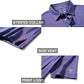 Men's Golf Polo Shirts Short Sleeve Striped Performance Moisture Wicking Dry Fit Golf Shirts for Men