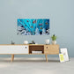 SYGALLERIER Fish Metal Wall Art Hand Crafted Large 3D Sea Life Pictures Modern Abstract Coastal Aluminum Artwork Contemporary Sculpture for Living Room Bedroom Dinning Decor