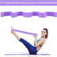 Stretch Strap, Elastic Yoga Stretching Strap, Multi-Loop for Physical Therapy, Pilates, Yoga, Dance & Gymnastics Exercise and Flexible Pilates Stretch Band