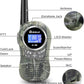 QNIGLO Camping Walkie Talkies for Kids Rechargeable, Camo Kids Walkie Talkies for Boys Girls fit Outdoor Adventure Game Spy Gear Hiking, Army Police Toys for 3 4 5 6-12 Year Old