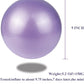 Pilates Ball 9 inch with Pump 5.2oz for Exercise Home Workout Physical Therapy Yoga