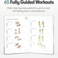 The Dumbbell Home Workout Journal. 13 Week Program. Fitness Planner/Workout Book that Only Requires Dumbbells. Workout Journal for Women & Men.