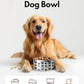 Dog Bowl, HomeRunPet Dog Food Water Bowl with Non-Slip Rubber Base, Metal Insulated Stainless Steel Dog Bowls, Double Wall Dog Bowl for Small Medium Large Dogs, Durable, Dishwasher Safe, 32oz