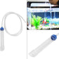 Fish Tank Siphon Cleaner Aquarium Siphon Tube, Aquarium Water Changer, Fish Tank Gravel Cleaner Aquarium Fish Tank Cleaner Aquarium Siphon, Long Nozzle Water Changer Aquarium Cleaning Tool
