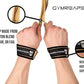 Gymreapers Lifting Wrist Straps for Weightlifting, Bodybuilding, Powerlifting, Strength Training, & Deadlifts - Padded Neoprene with 18 inch Cotton