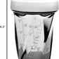 HELIMIX 1.5 Vortex Blender Shaker Bottle Holds Upto 20oz | No Blending Ball or Whisk | USA Made | Portable Pre Workout Whey Protein Drink Shaker Cup | Mixes Cocktails Smoothies Shakes | Top Rack Safe