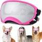 Medium Dog Sunglasses with Adjustable Strap UV Protection, Winproof Dog Puppy Sunglasses, Suitable for Medium Dog Pet Glasses, Dogs Eyes Protection,Soft Dog Goggles