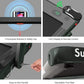GYMAX Walking Pad, 2.25HP Foldable Treadmill with Smart App & Remote Control, Bluetooth LED Monitor, Small Spaces Compact Running Machine, Folding Portable Under Desk Treadmill for Home Office