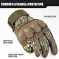 WTACTFUL Rubber Guard Tactical Gloves for Men Touchscreen Airsoft Motorcycle Hunting Outdoor