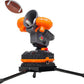 Furlihong 389BH Football Machine for Kids & Teens, Automatic & Manual Thrower, 3 Adjustable Angles, Left-Right Oscillation, Ideal for Catch & Pass Drills