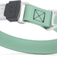 Dogline Biothane Waterproof Dog Collar with Herm Sprenger Black Stainless Steel Quick Release Buckle – Heavy Duty Tactical Durable Collar for Dogs – Comfortable, Safe Pet Collar W1 L15-25 Sage Green