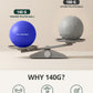 Trideer Pilates Ball 9 Inch, Small Exercise Ball with Exercise Guide for Yoga, Core Training, Physical Therapy, Balance, Stability, Stretching