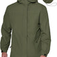 COOFANDY Men's Rain Jacket Waterproof With Hood Lightweight Packable Shell Raincoat Windbreaker For Cycling Golf Travel