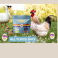 LitChicks’ Calcified Seaweed for Laying Chickens - Crushed Oyster Shell Alternative - Highly Digestible - Single Ingredient - Helps with Egg Laying & Flock Health.