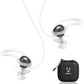 Ear Plugs for Swimming and Surfing with Lanyard, Block Out Water Let Sound in, Reusable Comfy Custom-fit Swimmer Earplugs for Snorkeling, Shower, Pool, Swim, Bath, Kayaking, incl Carry Case