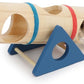Hamster Wooden Seesaw Tunnel Toy Funny Gym Playground Exercise House for Dwarf Hamster Small Pets (Seesaw Tunnel)