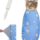 Supet Cat Wrap for Cutting Nails, 2025 Self-Adherent Cat Grooming Wrap, Anti-Escape Calming Cat Swaddle Wrap for Medicine, Nail Clipping, Teeth Brushing, Ear Cleaning