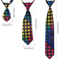 PET SHOW 10pcs Pack Paw Small Dog Ties Neckties for Doggies Cats Adjustable Holiday Birthday Grooming Accessories Neck Ties Bowties Girl Boy Festival Wedding Costumes Puppies Photography Party Gift