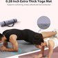 KEEP Yoga Mat, 32" Extra Wide Exercise Mat with Strap for Men and Women, 7mm Thick Double-Sided Non-Slip Eco-friendly Yoga Mat for Pilates, Workout and Fitness