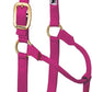 Weaver Equine Nylon Horse Halter, Triple-Ply Cheek Design, Original Non Adjustable Halters for Horses, Equine Tack,Average Size, Black