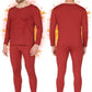 HEROBIKER Long Johns Thermal Underwear for Men Skiing Winter Warm Hunting Gear Fleece Lined Base Layer Set Top Bottom
