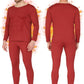 HEROBIKER Long Johns Thermal Underwear for Men Skiing Winter Warm Hunting Gear Fleece Lined Base Layer Set Top Bottom
