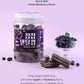 SSOMDALPET Chap Chap Dental Gum for Dogs, 30 Chews | Soft & Chewy, Dental Care Treat, Large Pack, Joint & Bone, Eye & Skin, Gut & Probiotics Options (30 Count, Eye & Skin (Blueberry/Purple))