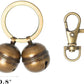 Copper Bells for Dog Collars with Snap Clips - Made of Pure Copper for Dogs/Cat - Clear Sound & No Rust - Save Birds Wildlife, Know Where Your Pet Christmas Sounds