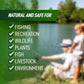 4X Pond Cleaner - Reduces Muck & Sludge for a Clean, Natural Look - Super Concentrated Lake and Water Feature Enzymes Treats Up to 1 Acre, Pair with Dye - Safe for Fish and Wildlife (32 oz)