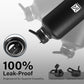 Insulated Water Bottle | Thickened Stainless Steel Vacuum Metal | Portable Sports Half Gallon Large Water Jug for Gym and Hiking with Straw, Carrier Bag, Handle Strap | BPA-Free 64 oz