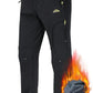 TACVASEN Winter Pants for Men Fleece Lined Waterproof Pants Insulated Hiking Pant for Ski Snowboard Outdoor Work Hunting