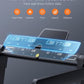 2 in 1 Folding Treadmills for Home Small Office, 2.5HP Walking Pad Treadmill with Handle Bar, 300lbs Capacity, Copmact Protable Treadmill with Smart APPs, 12 HIIT Modes and Touch Screen