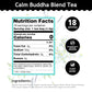 Buddha Teas - Calm Buddha Blend - Organic Herbal Tea - For Health & Wellbeing - Blend of Organic Herbs - Clean Ingredients - Caffeine Free - OU Kosher & Organic - Non-GMO - 18 Bleach-Free Tea Bags