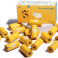 Dog Poop Bags Rolls Biodegradable 100% Leak Proof Dog Waste Bags -270 Count 18 Rolls - Cornstarch Based Doggie Poop Bag for puppy and Big Dogs(Lavender)