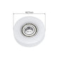 uxcell 8pcs Nylon Pulley U-Groove Ball Bearing 6x27x7mm U Groove Roller Wheel (GCr15) Chrome Steel Bearings, ABEC3