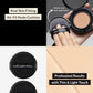 JUNG SAEM MOOL Essential Skin Nuder Longwear Cushion 0.98 Fl Oz (Medium Deep), Refill Included, 24H lasting Cushion Foundation with High Coverage, Semi-Matte Natural Finish, Korean Foundation Makeup