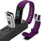 ENGERWALL Fitness Tracker with Step Counter/Calories/Stopwatch, Activity Tracker with Heart Rate Monitor, IP68, Health Tracker with Sleep Tracker, Smartwatch, Pedometer Watch for Women Men Kids