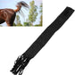 GLOGLOW Horse Tail Bag, Design Horse Tail Guard with Fringe for Keep Tail and Protected (Black)