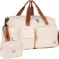 FIORETTO Women's Gym Duffle Bag with Shoes Compartment, 37L Capacity, Ideal for Travel, Gym, Sports, Duffel, Weekender