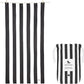 Dock & Bay Beach Towel - Quick Dry, Sand Free - Compact, Lightweight - 100% Recycled - Includes Bag - Cabana - Set E (4), Large (160x90cm, 63x35)