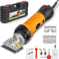 Horse Clippers Professional Electric horse Grooming Kit, Shaving Equine Clippers for Horses Goat Cattle Thick Coat Animals, 6 Speeds Large Heavy Duty Farm Livestock Haircut Trimmer （600W, 2 Blades）