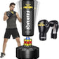Punching Bag for Adults, Boxing Bag with Stand 70''-205lbs Freestanding Punching Bag for Adults - Kickboxing Bag for Home Gym Office