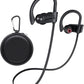 JOYWISE Bluetooth Headphones, Wireless Earbuds Bluetooth 5.3 Headphones with 16Hrs Playtime Stereo Bass Headsets, IPX7 Waterproof Running Earphones for Sports, Black
