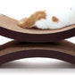 Cat Scratcher Cardboard, Scratching Pad House Bed Furniture Protector, Infinity Shape, Curved