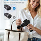 RENPHO Massage Gun Deep Tissue, Portable Percussion Muscle Massager with Bluetooth, Handheld Device for Back and Neck, Carry Case, Gifts for Men and Women