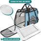 PetAmi Airline Approved Pet Carrier for Cat, Soft Sided Dog Carrier for Small Dogs, Cat Travel Supplies Accessories for Indoor Cats, Ventilated Pet Carrying Bag Medium Large Kitten Puppy, Large Blue