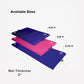We Sell Mats - 4 ft x 8 ft x 2 in Personal Fitness & Exercise Mat for Home Workout - Lightweight and Folds for Carrying – All Purpose Home Gym Mat – Thick Mat for Yoga, Pilates, Stretches, and Floor Exercises