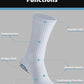 CWVLC Grip Socks Soccer - Cushioned Non-Slip Grippy for Men & Women Athletic - Barre Hospital Sticky Slipper Socks