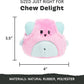 Barkbox Lover Beast Dog Toy for Aggressive Chewers | 2-in-1 Plush & Rubber Dog Toy with Squeaker | Puppy Essentials & Dog Toys to Keep Them Busy